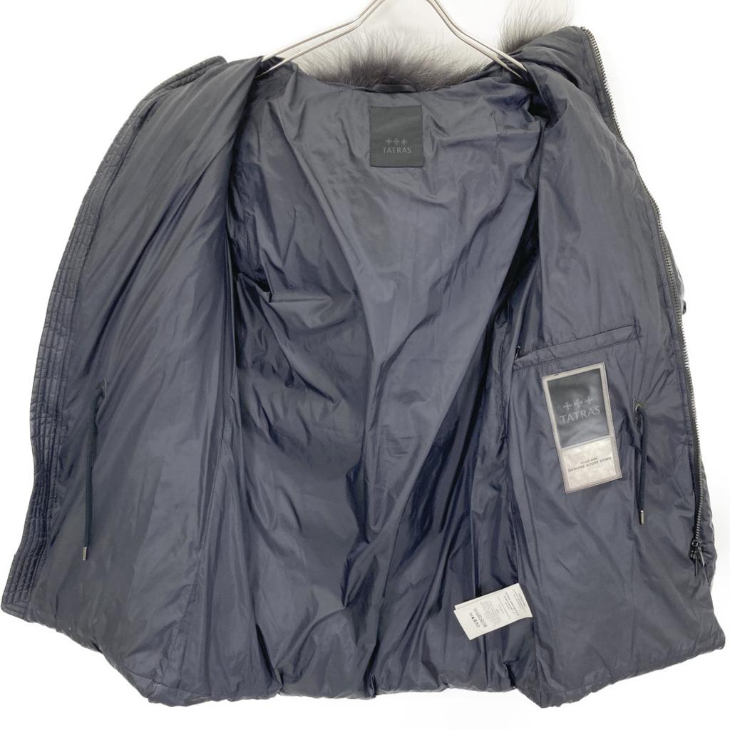 TATRAS MTA8SE4193 ANTICO Dark Navy Fur Down Jacket Jacket 02 Dark navyUsed