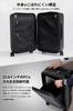Suitcase Carry Bag Carry Case Front Open Inch PC Storage TSA Lock S Size 35L [Evoon] Carry-on 15.6 (Graphite Gray)