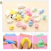 Squishies 10 Stück Mochi Mini Stressabbau Tier Quetschspielzeug Als Preis Kinder Simulation Entspannende Stimmung Drücken Druck reduzieren
