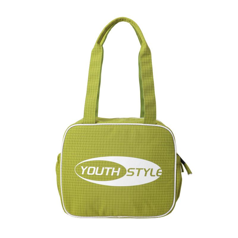 

Tide brand American sports bag, student class messenger bag, multi-functional handbag, large-capacity short-distance travel bag зелёный