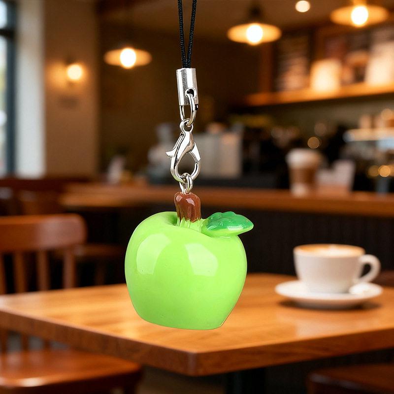 Jellyfish Star Lucky Leaf Wind Chime Keychain & Phone Lanyard Pendant