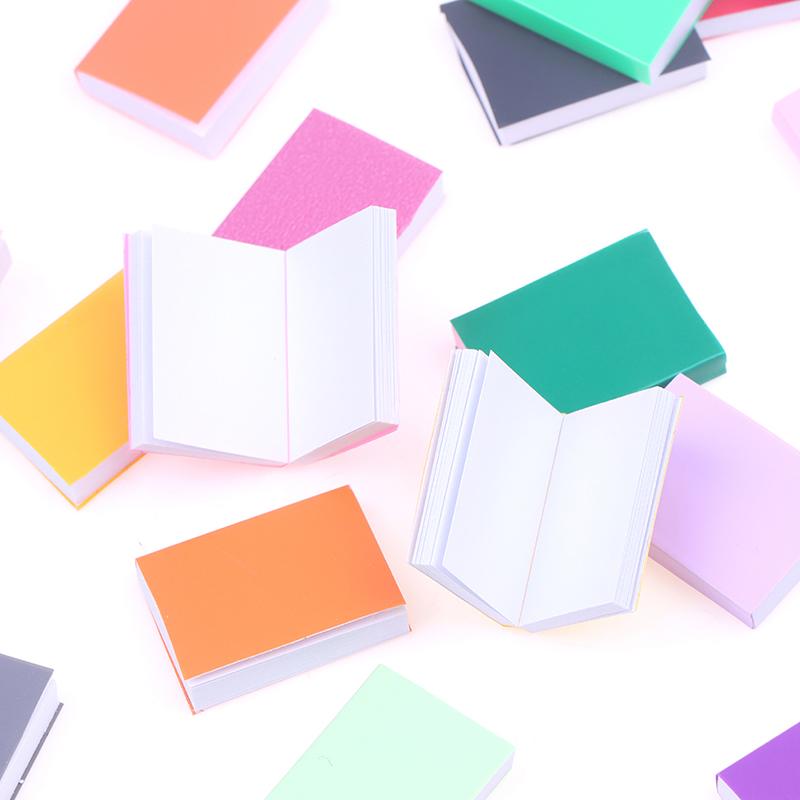 4Pcs Dollhouse Miniature Books Doll House Book Model Dollhouse School Decoration