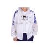 Li Ning Color Block Letter Print Sports Windbreaker Jacket Men Jacket White AFDP125-3