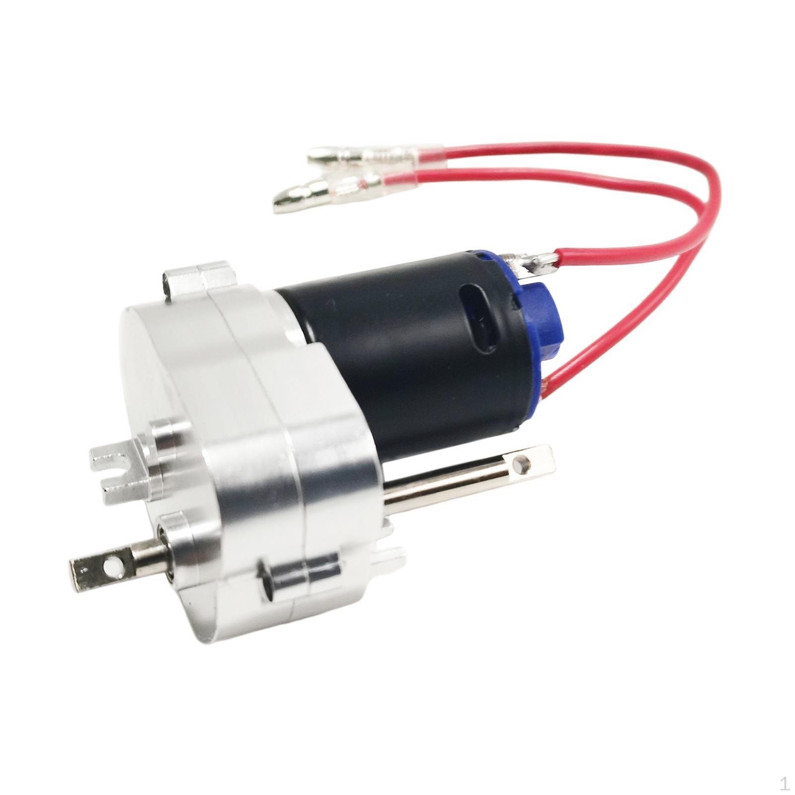

box with 370 1/12 RC Car Parts 4mm Plug Repair Part Toy Vehicle Accessories High Speed Motor for срібний