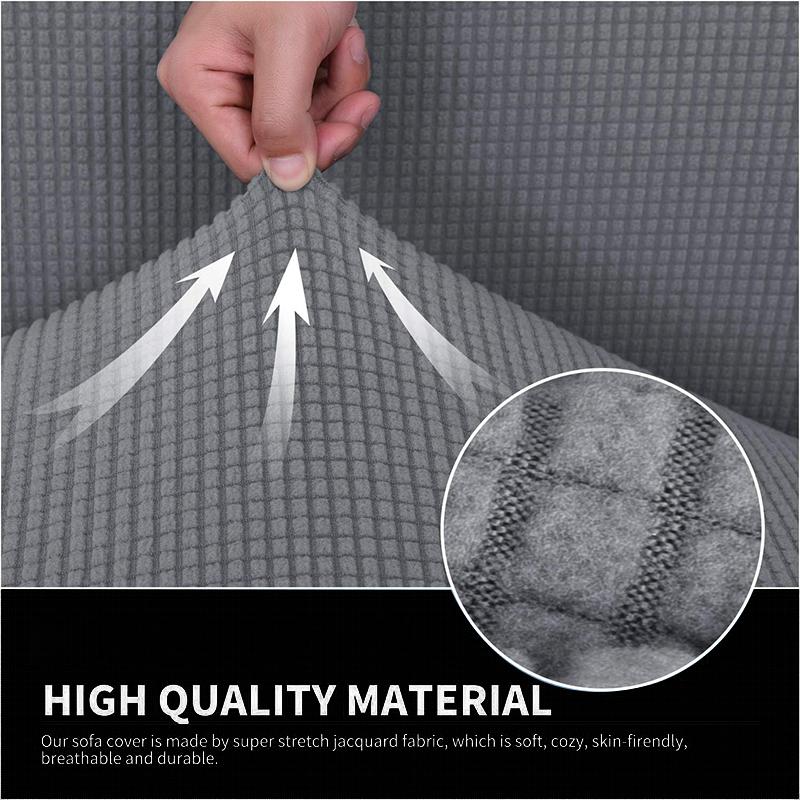 Stretch Chair Covers for Dining Room Set, Removable Washable Dining Room Chair Covers, Dining Chair Slipcovers Seat Protector, Great Decor for Home