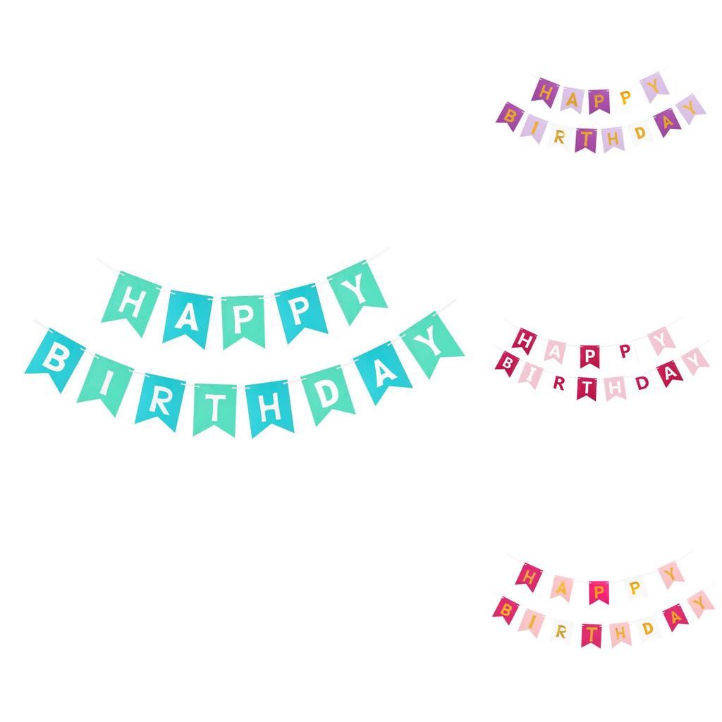 Entzückende Geburtstagsdekorationen mit bunten Fischschwanzbannern für unvergessliche Ereignisse