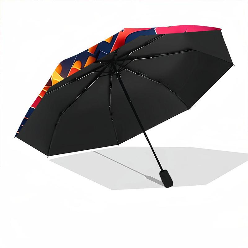 1pc Night Sky Decor Folding Umbrella | Elegant Design, Fashionable Accessory, Durable Construction, Sturdy Ribs yy251107083