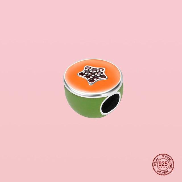 

Подвеска из стерлингового серебра 925 пробы, очаровательные бусины для оригинального браслета Panjia, ожерелье, женские украшения