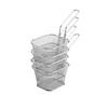 Good-Mini Fry Baskets, Mesh Wire French Fries Chip Basket Net, Food Presentation Baskets French Fry Holder For Kitchen
