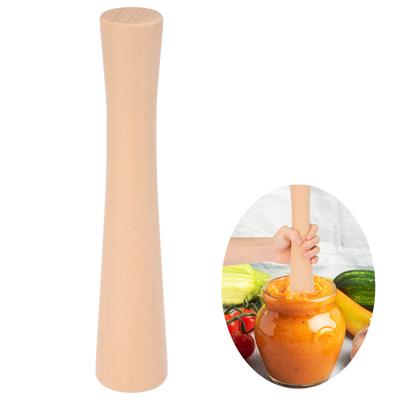 Grönsaksfermentering Stamp Trä Malstav Kål Surkål Stötare-Fermenteringsverktyg Mat Grönsaker Frukter Krossningsstav