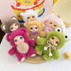 Mimia Cute Cartoon Plush Bag Pendant With Short Flannel For Girls And Boys