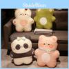 Rabbit Cute Panda Frog And Pig Plush Pillow And Blanket For Office Nap Time