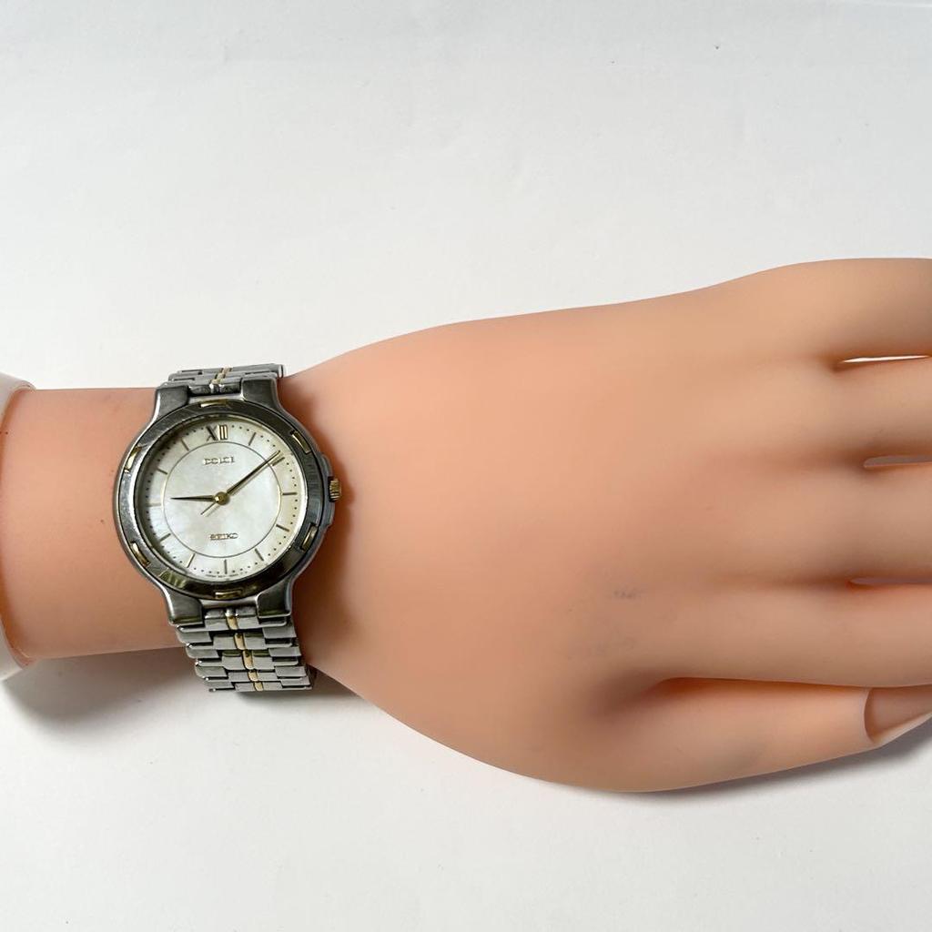 [USED] Rare/Working SEIKO Dolce 5E31-6D50 Shell Dial