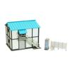 Sankei Miniatuart Petit Prefab Hut Paper Craft 1/220 MP01-158
