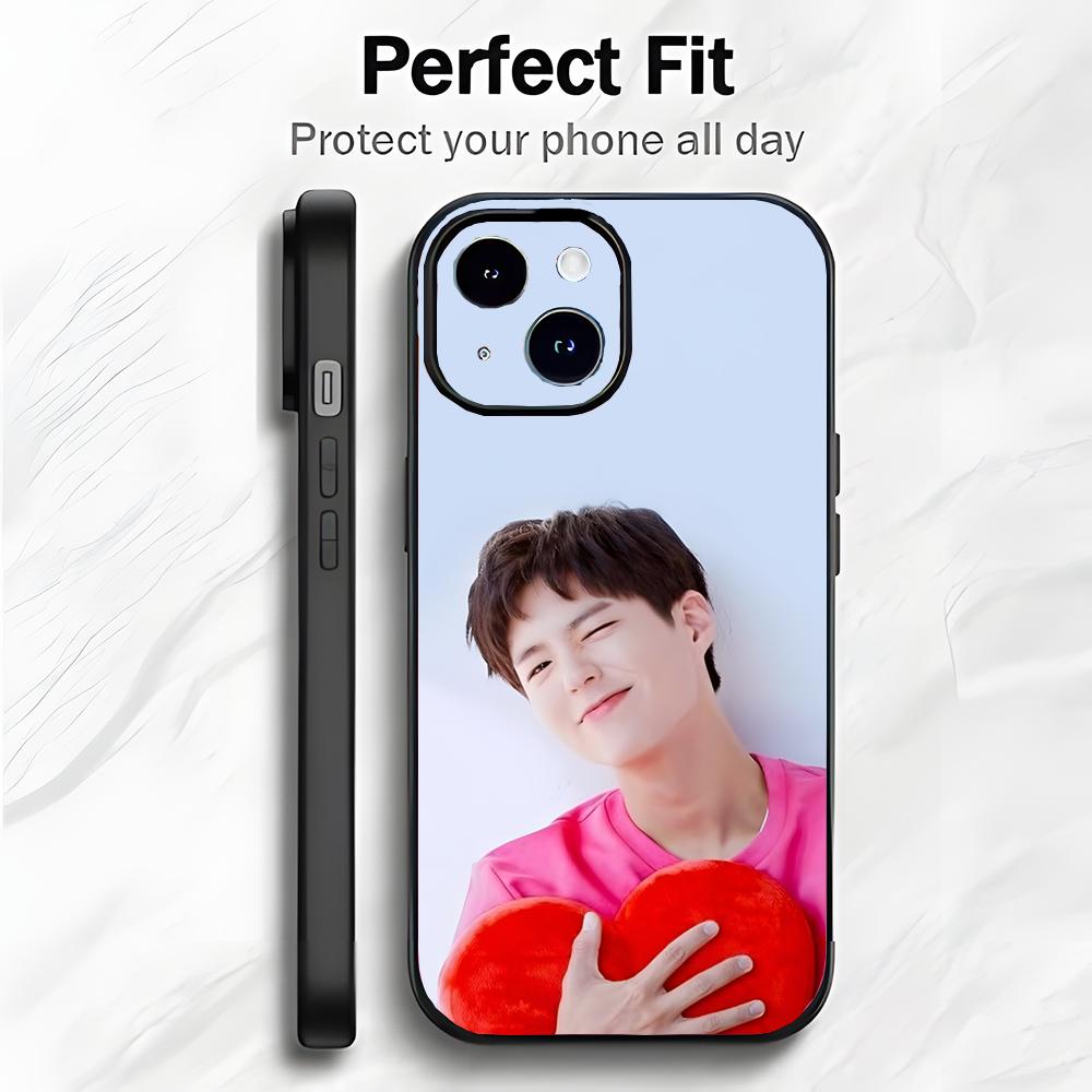 Korean Handsome Actor P-Park Bo-gum Phone Case Phone Case Soft Packaging Lightweight For iPhone17 16 15 14 13ProMax