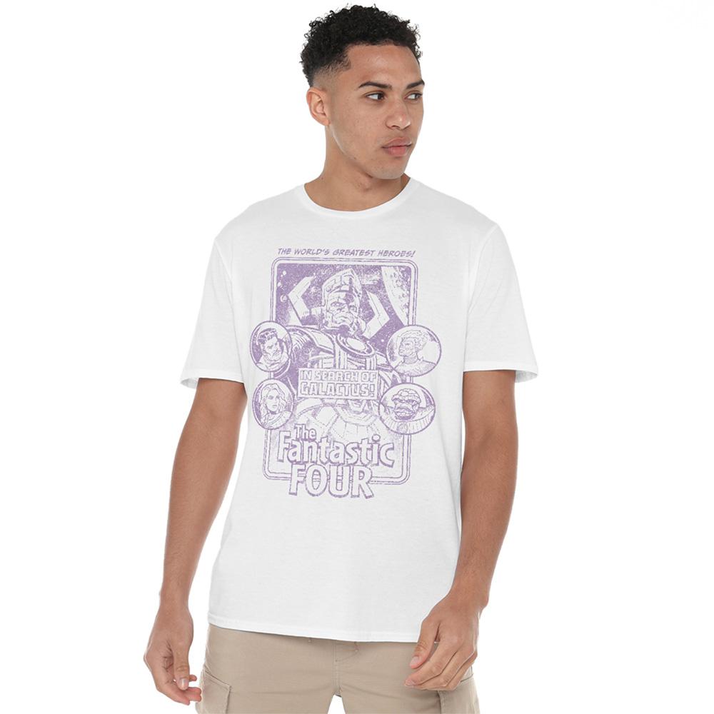 Fantastic Four Unisex Adult In Search Of Galactus Mono T-Shirt