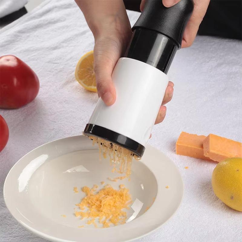 Utensili da cucina Burro Mulino per alimenti Grattugia per formaggio Affettatrice Manuale Tritatutto rotante per formaggio con 2 diverse grattugie