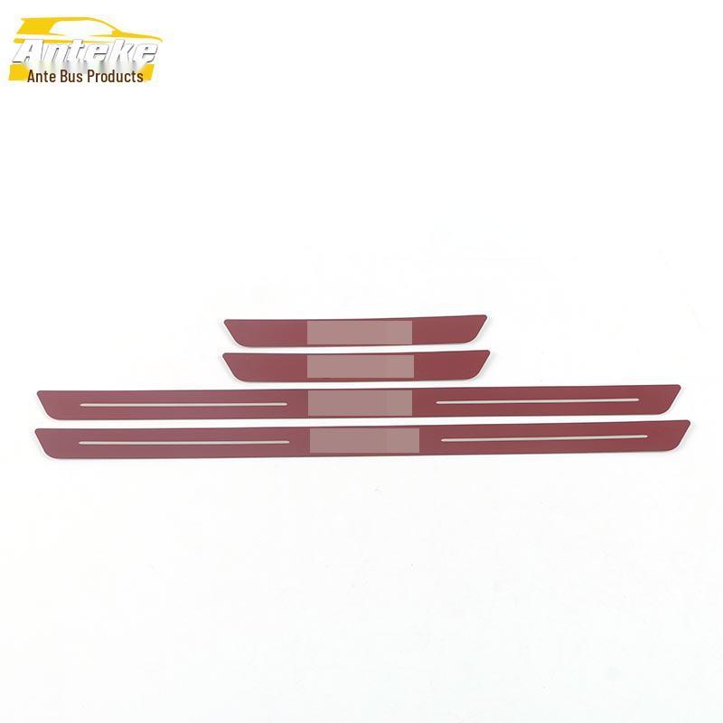 T55 Stainless Steel Sill Strip: Anti-Scratch Bumper Welcome Pedal Mod