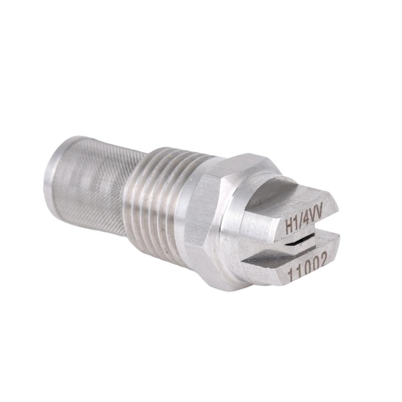 304 HVV-L Flat Fan Nozzle 1Pcs Adjustable Spray Pattern Stainless Steel for Car Wash Machine Mist Humidifier