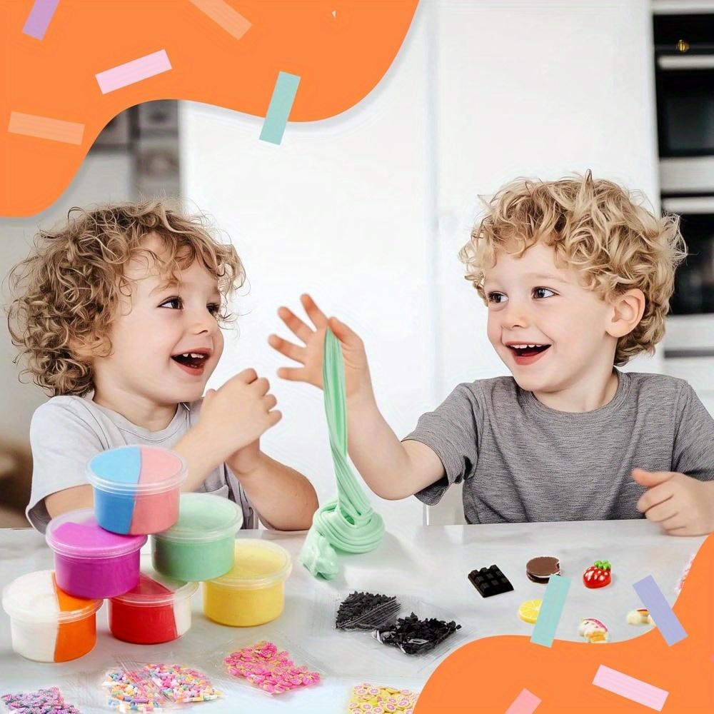 JOYFY 6 Pack Butter Slime Party Favors Soft Non-Sticky Mess-Free Stress Relief Toys for Kids Classroom Reward Birthday Gifts