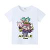 Slump Arale T-shirt Cute Girls Classic Anime Harajuku Cotton Kids Tees Streetwear Toddler Casual Short Sleeve Child Clothes Tops