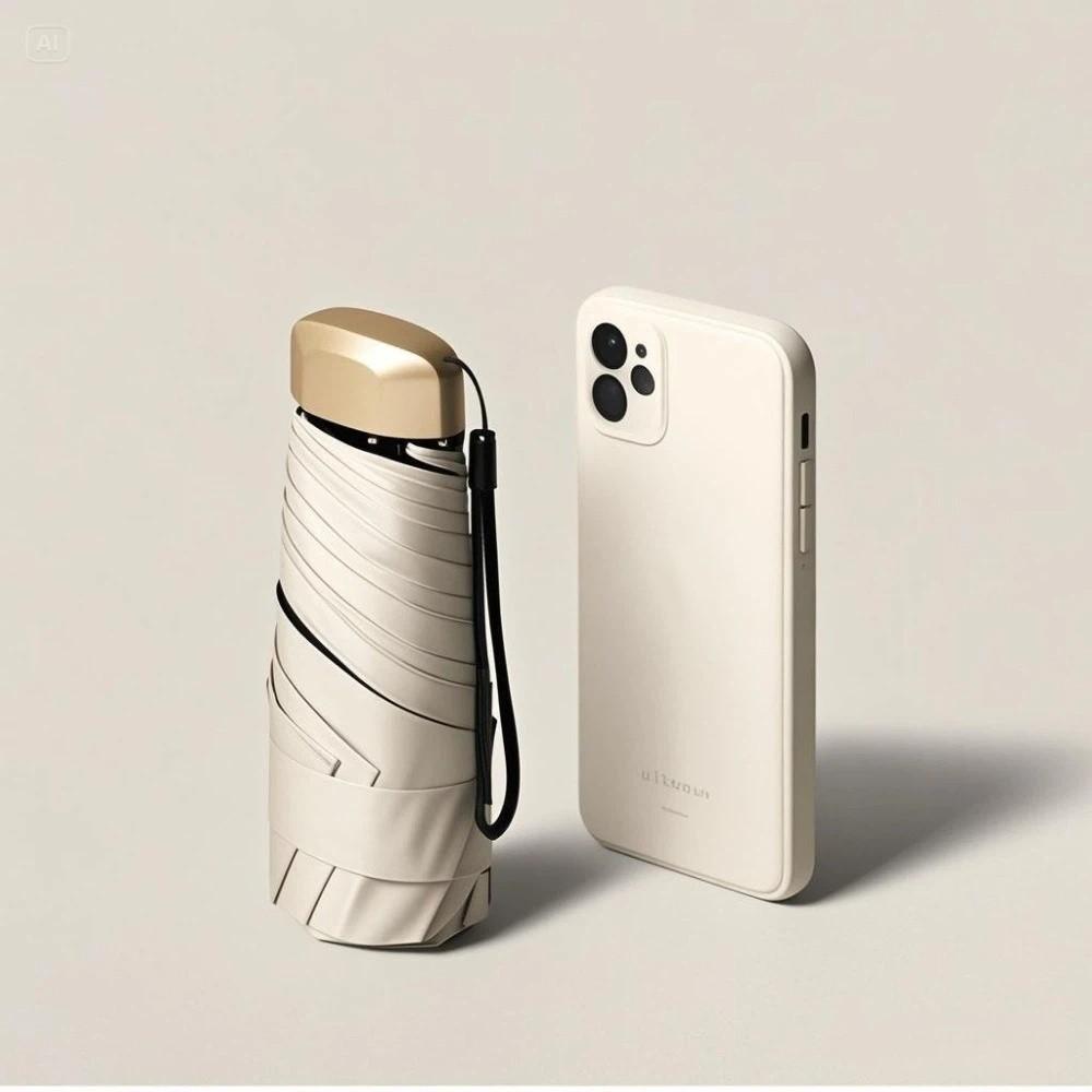 Ultralight Pocket Rain Umbrella Folding Sun Shade Umbrella Fashion Sun Umbrella  Summer