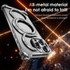 Apple 16 ProMax Magnetic Rotating Metal Phone Case for iPhone 15