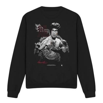 Bruce Lee Unisex Vuxen The Dragon Sweatshirt