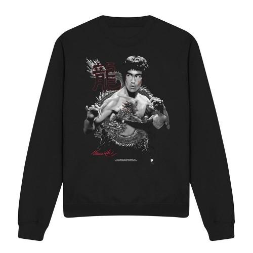 Bruce Lee Unisex Adult The Dragon Sweatshirt