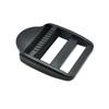 5 Teile/paket Leiter Schloss Schieber Kunststoff Schnallen Rucksack Gurte Schwarz Gurtband 2cm, 2,5 cm, 3,2 cm, 3,8 cm