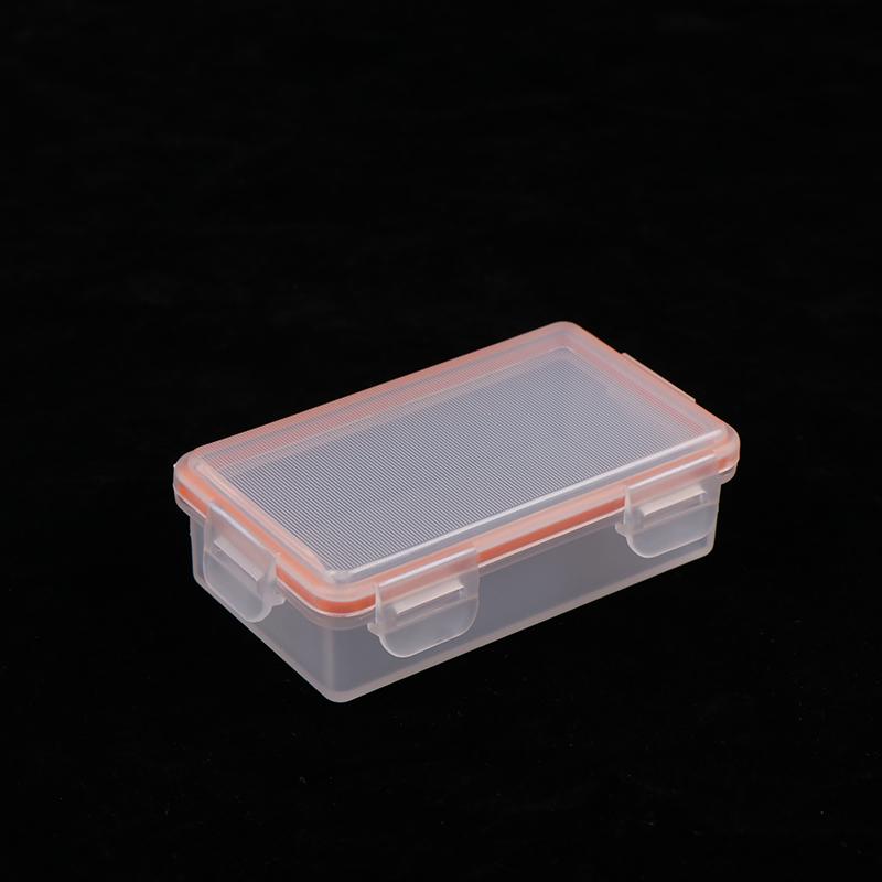18650 Wasserdichtes Batteriefach 2 Steckplätze Mit Clip Weiß Hartplastik Batterieaufbewahrungshalter Behälter Wasserdichte Boxen
