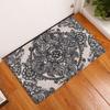 Premium Quality 3d Flowers Printed Anti-slip Rugs For Elegant Home Decor