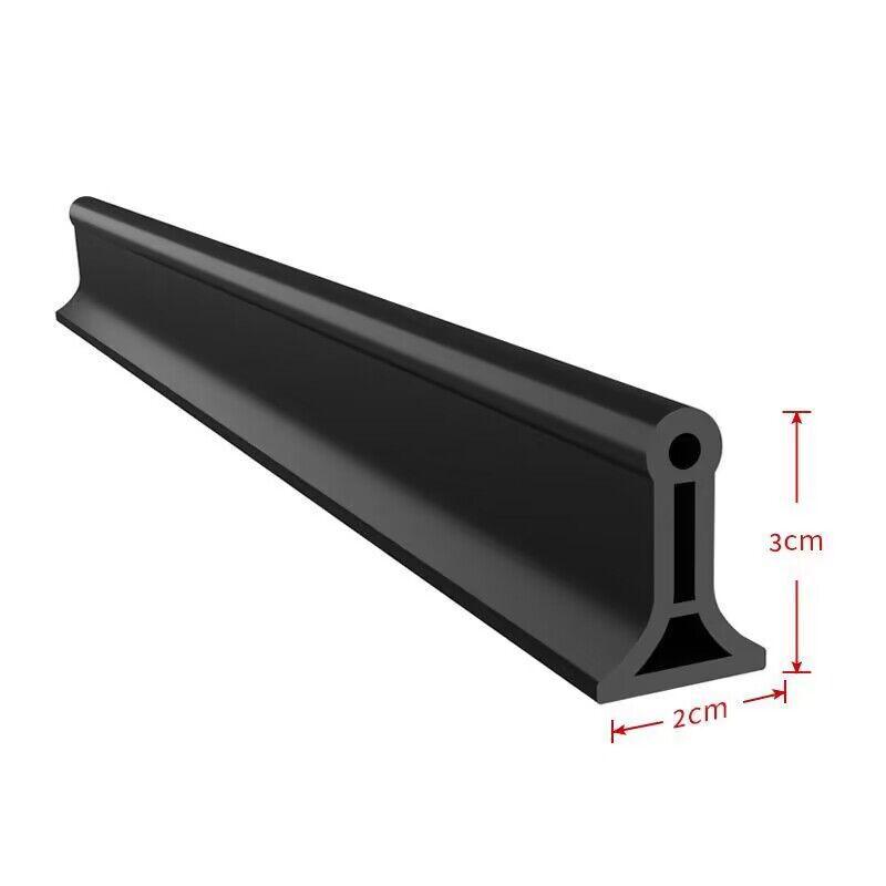 Waterproof Bathroom & Kitchen Water Barrier Strip - Dry/Wet Separation Threshold