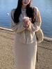 Cashmere Knit Crochet Top & Skirt/Dress Set - Ingredient Party Series