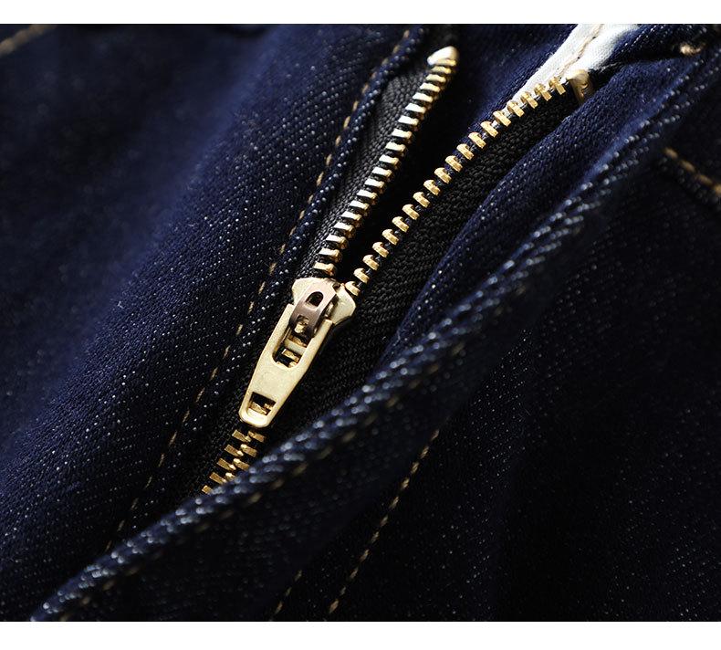 Denim Blue High Waist Micro Flare Wide Leg Jeans for Women - Slimming Fit, Autumn 2025