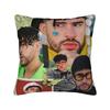 Decorative Pillow Covers Bad Bunny DTMF Tour Stuff Home Throw Pillow Case Cover Square Multi Size