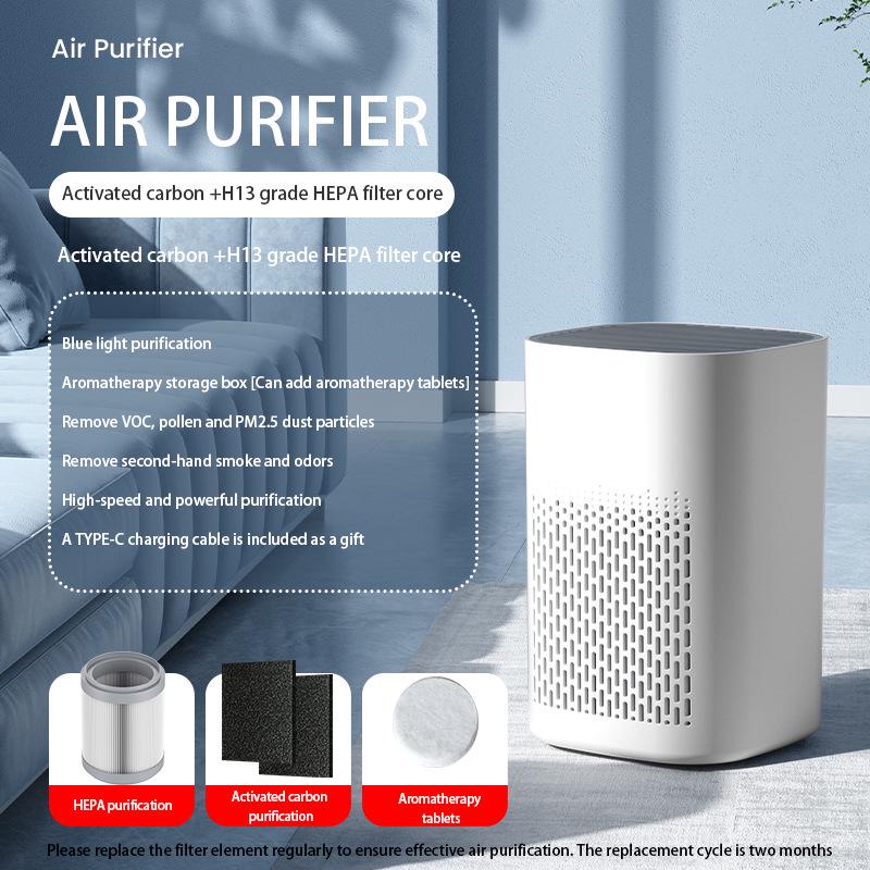 2025 USB Air Purifier & Deodorizer for Home or Office