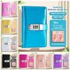 Laser Budget Binder Dual Sided Savings Challenge Tracker Book  Stainless Ring Binder