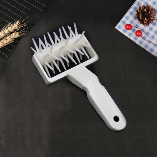 Pizza Punch PP Pizza Dough Roller Patterned Wheel Tool for Crust Scoring BPA-Free Bread Dough Hob Exhaust Tools