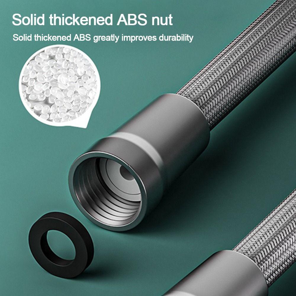 1.5/2 Meter GI/2 Handheld Shower Hose Anti Winding Bath Shower Nylon Pipe  Bathroom Accessories
