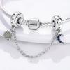 Original 925 Silver Charms Star Moon Sun Starry Sky Pendant Beads For Women Fit Bracelet DIY Fine Jewelry