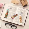 10 Pcs Special Shape Horse Diamond Art Painting Bookmarks with Pendant DIY Diamond Art Bookmarks Kits for Adults Book Lovers