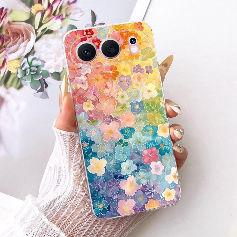 For Honor 500 Pro Case MEP-AN00 Transparent Painting Soft TPU Silicone Phone Protective Cover For Honor500 500Pro Fundas