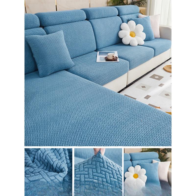 Natahovací potah na pohovku All-Inclusive Univerzální potah Four Seasons Univerzální polštář na pohovku Protiskluzová páska Protiprachová látka na polštář