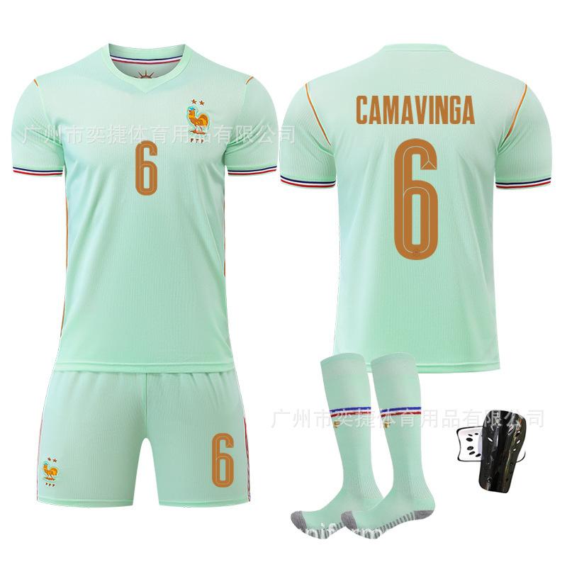 A2627 US, Canada and Mexico World Cup France Away No. 10 Mbappe Football Jersey 7 Dembele 11 Olise Jersey