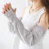 Summer Loose Sunscreen Driving Ice Silk Sleeve Female Long Length Uv Protection Sleeve Arm Arm Glove Ice Sleeves Uv Protection