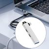 Lightweight USB C Hub Type C Converters with Additional USB C Port for Convenient Use Across Various Operating Systems