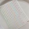 Holographic Star Nail Art Stickers Self Adhesive Assorted Colors Perfect For Diy Manicure Home Use Nail Salon Decor