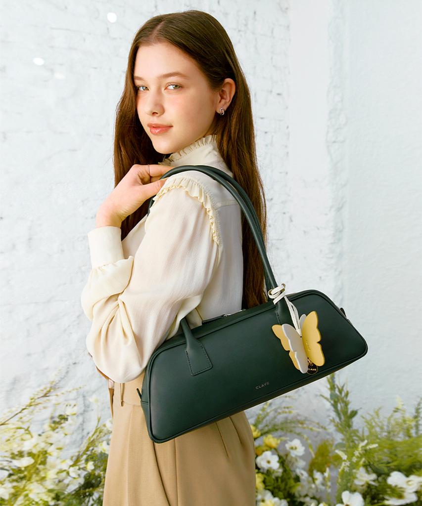 Clave Ruby Teal Green Shoulder Bag