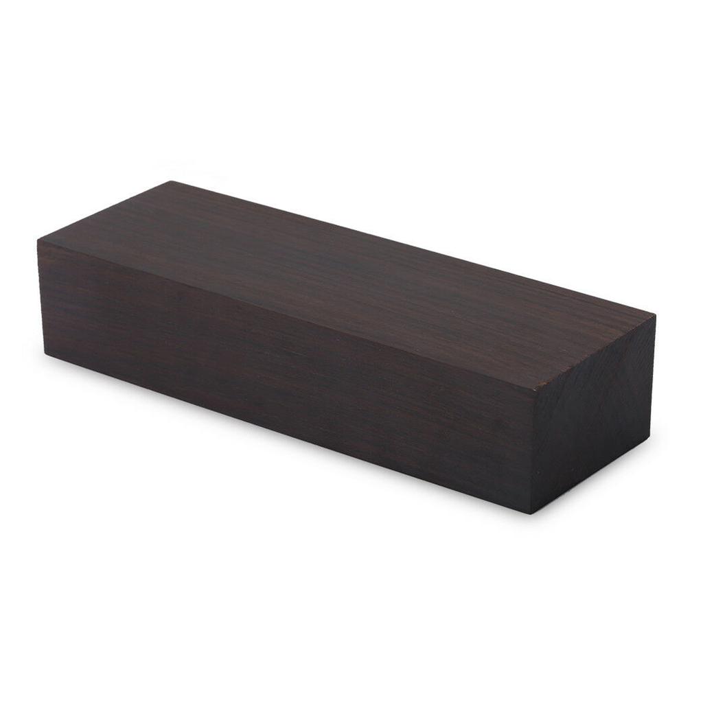 Černý ebenové dřevo řezivo polotovar 12x4x2,5cm Černý eben řezivo dřevo dřevo rukojeť deska jemné zrno hladký DIY materiál pro